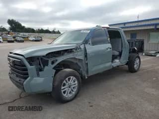 2024 Toyota Tundra SR5 with VIN 5TFLA5DB3RX193252, listed as a Copart auction lot 48814365 with 9,015 mi miles and Salvage title. Bid and sale history available at DreamBid. Image 1.