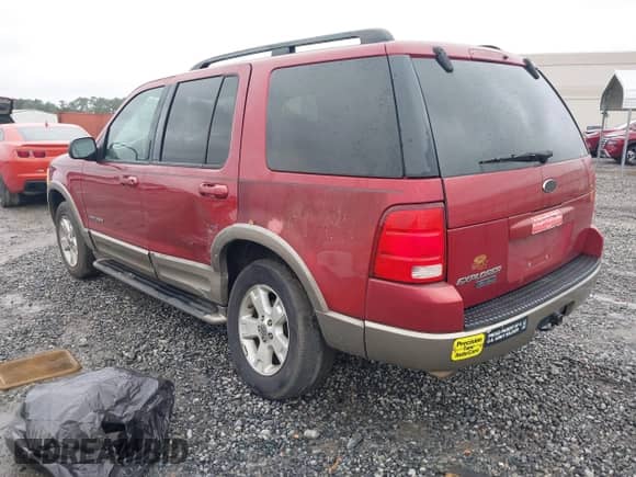 2004 Ford Explorer Eddie Bauer with VIN 1FMZU64K94UC39261, listed as a IAAI auction lot 43430760 with 198,574 mi miles and . Bid and sale history available at DreamBid. Image 3.