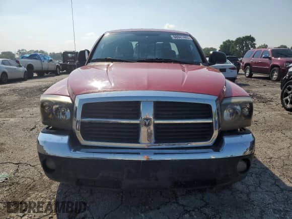 2005 Dodge Dakota SLT with VIN 1D7HW42K25S309641, listed as a Copart auction lot 68941465 with 191,221 mi miles and Salvage title. Bid and sale history available at DreamBid. Image 5.