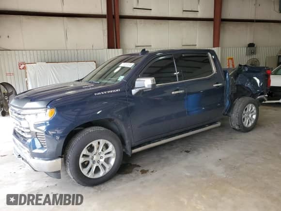 2023 Chevrolet Silverado 1500 z VIN 3GCPAEE83PG201470, wystawiony jako Copart lot #71307374 z przebiegiem 35 883 mil mil oraz Szkoda całkowita • Salvage title. Historia ofert i sprzedaży dostępna na DreamBid. Obrazek 1.