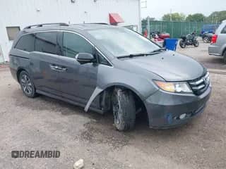 2015 Honda Odyssey Touring Elite с VIN 5FNRL5H95FB056170, выставлен на аукционе IAAI как лот 43161799 с пробегом 190 656 миль миль и . История ставок и продаж доступна на DreamBid. Изображение 1.