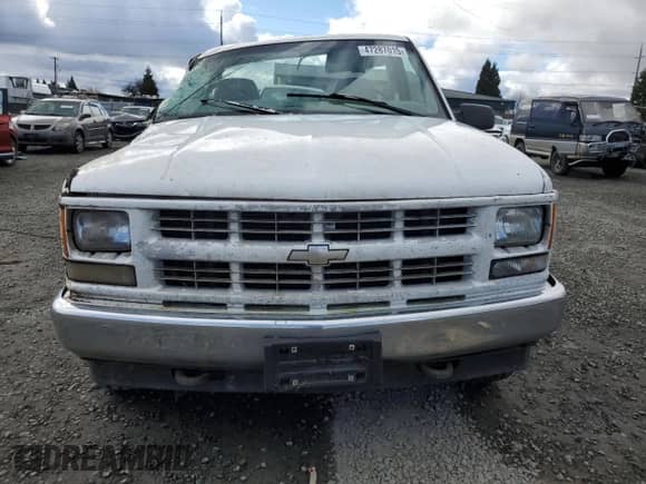 1997 GMC Sierra 1500 with VIN 1GTEK14W5VZ551810, listed as a Copart auction lot 47287015 with 168,113 mi miles and Salvage title. Bid and sale history available at DreamBid. Image 5.