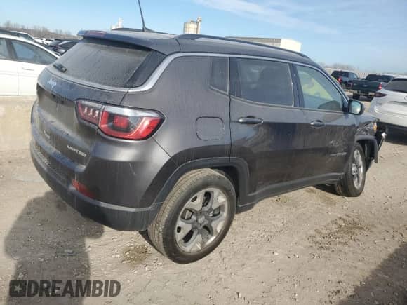 2019 Jeep Compass Limited z VIN 3C4NJDCB8KT776020, wystawiony jako Copart lot #85486084 z przebiegiem 111 070 mil mil oraz Szkoda całkowita • Salvage title. Historia ofert i sprzedaży dostępna na DreamBid. Obrazek 3.