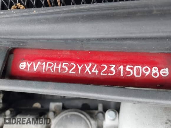 2004 Volvo S60 R с VIN YV1RH52YX42315098, выставлен на аукционе IAAI как лот 42224311 с пробегом 210 883 миль миль и . История ставок и продаж доступна на DreamBid. Изображение 9.