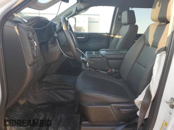 2023 Chevrolet Silverado 2500HD Work Truck with VIN 1GC1YLE76PF246580, listed as a Copart auction lot 80273104 with 33,139 mi miles and Salvage title. Bid and sale history available at DreamBid. Image 7.