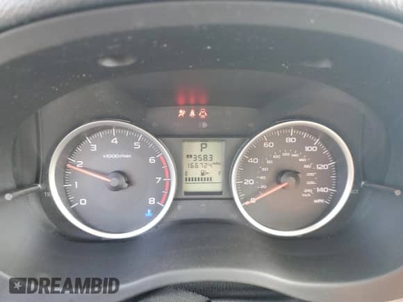 2014 Subaru Forester Premium with VIN JF2SJAGC0EH467800, listed as a Copart auction lot 57047475 with 166,724 mi miles and Salvage title. Bid and sale history available at DreamBid. Image 9.