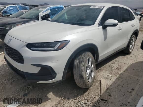 2025 Honda HR-V LX with VIN 3CZRZ2H39SM714937, listed as a Copart auction lot 69977555 with 10,989 mi miles and Salvage title. Bid and sale history available at DreamBid. Image 1.