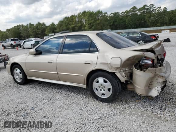 2001 Honda Accord EX with VIN 1HGCG16521A035122, listed as a Copart auction lot 86594845 with 317,775 mi miles and Salvage title. Bid and sale history available at DreamBid. Image 2.