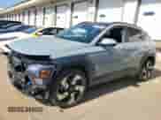 2024 Hyundai Kona Limited with VIN KM8HECA38RU057899, listed as a Copart auction lot 74430224 with 21,487 mi miles and Salvage title. Bid and sale history available at DreamBid. Image 1.