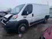 2019 Ram ProMaster Cargo с VIN 3C6TRVAG4KE509053, выставлен на аукционе Copart как лот 83812294 с пробегом 57 979 миль миль и Списание • Salvage title. История ставок и продаж доступна на DreamBid. Изображение 1.