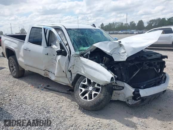 2016 GMC Sierra 1500 SLT with VIN 1GTV2NEC6GZ418892, listed as a IAAI auction lot 43055638 with Not provided miles and . Bid and sale history available at DreamBid. Image 1.