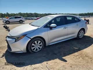 2021 Toyota Corolla LE with VIN 5YFEPMAE1MP182628, listed as a Copart auction lot 71217915 with 99,401 mi miles and Salvage title. Bid and sale history available at DreamBid. Image 1.