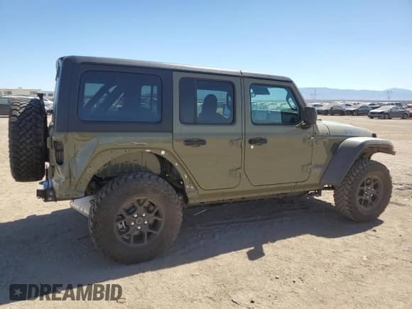 2025 Jeep Wrangler Sport S с VIN 1C4RJXN64SW512371, выставлен на аукционе Copart как лот 66344275 с пробегом 3 484 миль миль и Списание • Salvage title. История ставок и продаж доступна на DreamBid. Изображение 3.