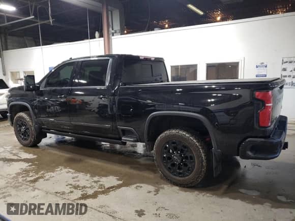 2024 Chevrolet Silverado 3500HD High Country с VIN 2GC4YVEY8R1243305, выставлен на аукционе Copart как лот 46139215 с пробегом 18 064 миль миль и Списание • Salvage title. История ставок и продаж доступна на DreamBid. Изображение 2.