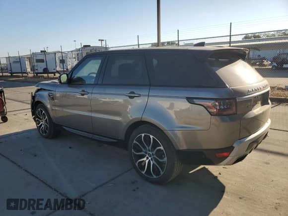 2020 Land Rover Range Rover Sport HSE with VIN SALWR2SU0LA700944, listed as a Copart auction lot 71282985 with 49,989 mi miles and Salvage title. Bid and sale history available at DreamBid. Image 2.