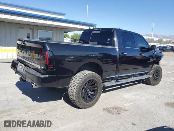 2017 Ram 1500 Limited with VIN 1C6RR7WT1HS626252, listed as a Copart auction lot 53751605 with 76,496 mi miles and Salvage title. Bid and sale history available at DreamBid. Image 3.
