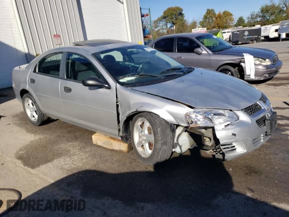 2004 Dodge Stratus SE with VIN 1B3EL36R64N203456, listed as a Copart auction lot 54924755 with 86,046 mi miles and Salvage title. Bid and sale history available at DreamBid. Image 4.