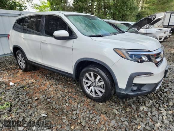 2020 Honda Pilot EX z VIN 5FNYF6H34LB039442, wystawiony jako Copart lot #65832265 z przebiegiem 76 142 mil mil oraz Szkoda całkowita • Salvage title. Historia ofert i sprzedaży dostępna na DreamBid. Obrazek 4.
