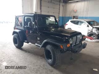 2005 Jeep Wrangler SE with VIN 1J4FA29195P358723, listed as a IAAI auction lot 42158664 with 126,849 mi miles and . Bid and sale history available at DreamBid. Image 1.