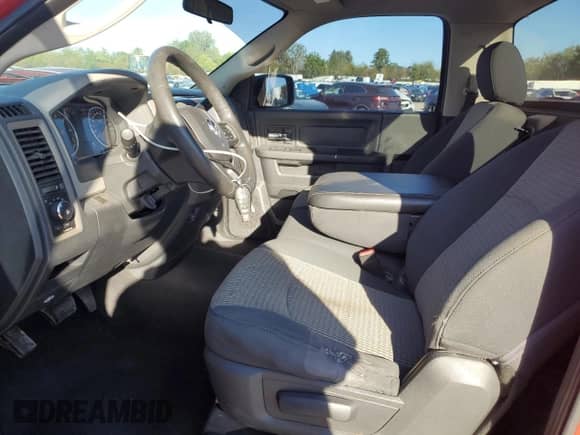 2012 Ram 1500 Express with VIN 3C6JD7AT0CG263039, listed as a Copart auction lot 84575185 with 202,886 mi miles and Salvage title. Bid and sale history available at DreamBid. Image 7.