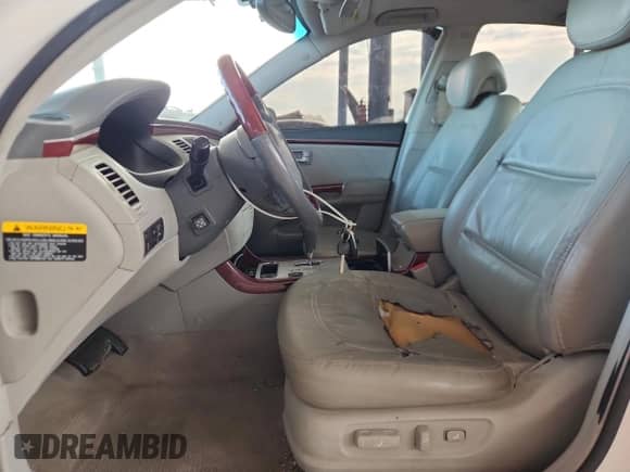 2008 Hyundai Azera Limited z VIN KMHFC46F88A265612, wystawiony jako Copart lot #82269515 z przebiegiem 174 801 mil mil oraz Szkoda całkowita • Salvage title. Historia ofert i sprzedaży dostępna na DreamBid. Obrazek 7.