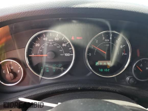 2013 Jeep Wrangler Rubicon with VIN 1C4HJWCG8DL633460, listed as a Copart auction lot 65533435 with 78,182 mi miles and Salvage title. Bid and sale history available at DreamBid. Image 9.