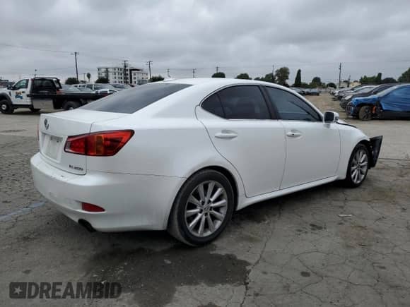 2009 Lexus IS 250 с VIN JTHBK262792084132, выставлен на аукционе Copart как лот 81736545 с пробегом 196 888 миль миль и Списание • Salvage title. История ставок и продаж доступна на DreamBid. Изображение 3.