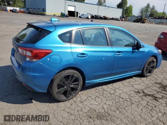 2019 Subaru Impreza Special Sports with VIN 4S3GTAJ65K3710771, listed as a Copart auction lot 70683855 with 76,750 mi miles and Salvage title. Bid and sale history available at DreamBid. Image 3.