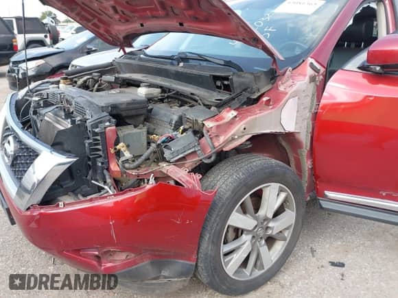 2014 Nissan Pathfinder S z VIN 5N1AR2MN2EC615825, wystawiony jako IAAI lot #43081365 z przebiegiem 167 514 mil mil oraz . Historia ofert i sprzedaży dostępna na DreamBid. Obrazek 6.