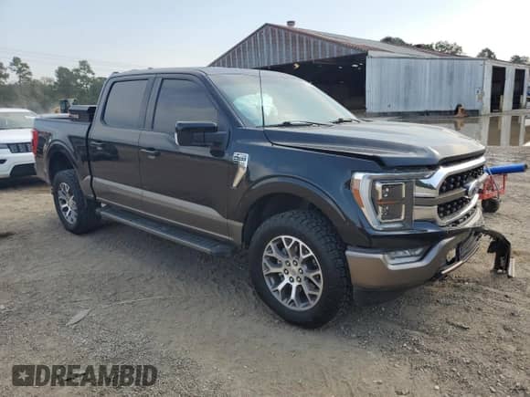 2021 Ford F-150 King Ranch с VIN 1FTFW1E55MKE15909, выставлен на аукционе Copart как лот 81203935 с пробегом 61 558 миль миль и Списание • Salvage title. История ставок и продаж доступна на DreamBid. Изображение 4.