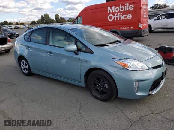 2015 Toyota Prius Four z VIN JTDKN3DU7F2002396, wystawiony jako Copart lot #82224025 z przebiegiem 44 254 mil mil oraz Szkoda całkowita • Salvage title. Historia ofert i sprzedaży dostępna na DreamBid. Obrazek 4.