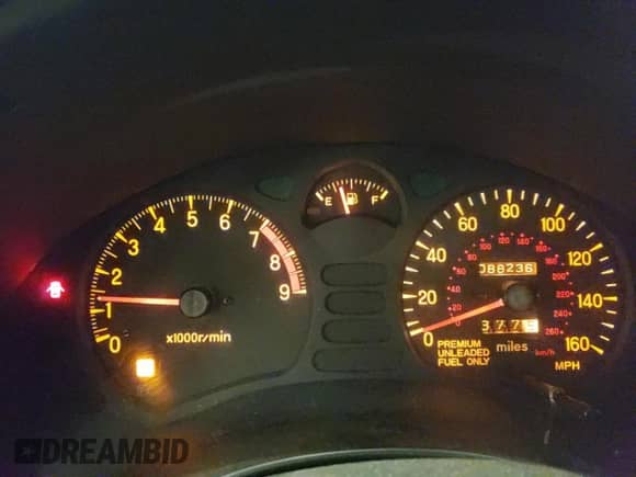 1993 Dodge Stealth with VIN JB3BM54J5PY043579, listed as a Copart auction lot 73189754 with 88,236 mi miles and Salvage title. Bid and sale history available at DreamBid. Image 9.