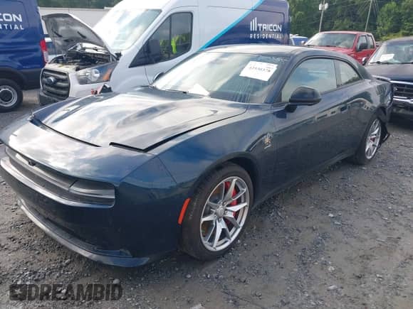 2024 Dodge Charger Scat Pack with VIN 2C3CDBDK3RR207546, listed as a IAAI auction lot 42530378 with Not provided miles and . Bid and sale history available at DreamBid. Image 2.