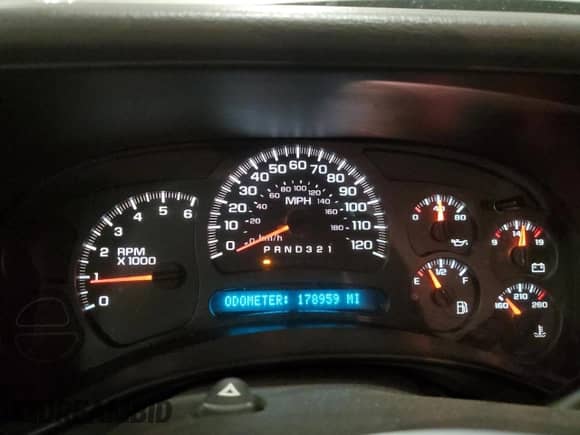 2006 Chevrolet Silverado 1500 LT3 z VIN 2GCEK13Z661350519, wystawiony jako Copart lot #69221295 z przebiegiem 178 959 mil mil oraz Szkoda całkowita • Salvage title. Historia ofert i sprzedaży dostępna na DreamBid. Obrazek 9.