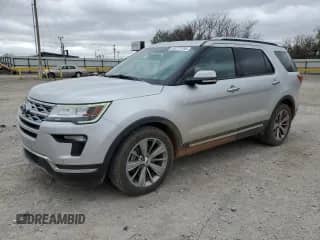 2018 Ford Explorer Limited z VIN 1FM5K7F84JGB10995, wystawiony jako Copart lot #49777765 z przebiegiem 208 252 mil mil oraz Szkoda całkowita • Salvage title. Historia ofert i sprzedaży dostępna na DreamBid. Obrazek 1.