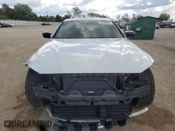 2024 BMW i4 M50 with VIN WBY33AW09RFS02460, listed as a Copart auction lot 70288905 with 30,298 mi miles and Salvage title. Bid and sale history available at DreamBid. Image 5.