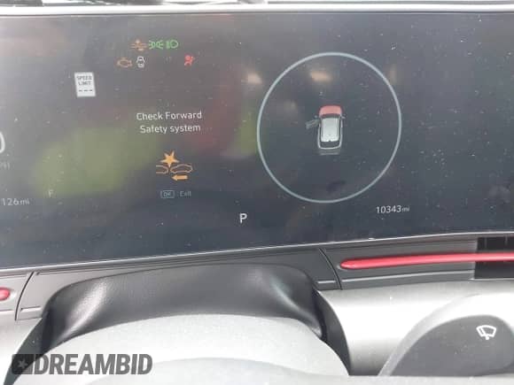 2024 Hyundai Kona N Line z VIN KM8HACA32RU089467, wystawiony jako IAAI lot #43021715 z przebiegiem 10 343 mil mil oraz . Historia ofert i sprzedaży dostępna na DreamBid. Obrazek 7.