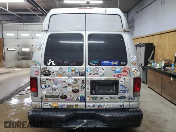 2012 Ford Econoline Cargo Recreational with VIN 1FTNE2EW9CDA42809, listed as a Copart auction lot 66490175 with 379,413 mi miles and Clean title. Bid and sale history available at DreamBid. Image 6.