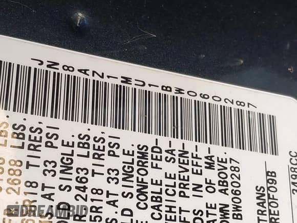 2011 Nissan Murano SL z VIN JN8AZ1MU1BW060287, wystawiony jako IAAI lot #43562198 z przebiegiem 168 579 mil mil oraz . Historia ofert i sprzedaży dostępna na DreamBid. Obrazek 9.