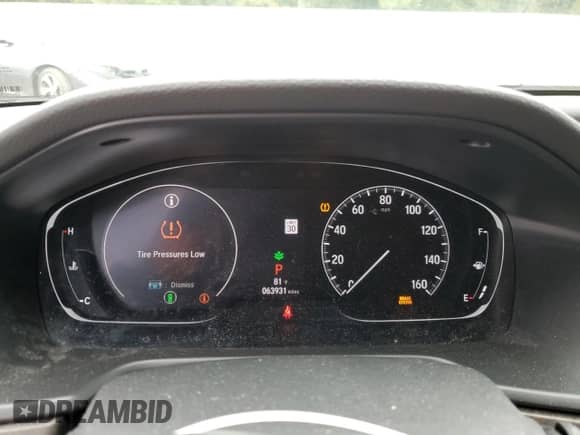 2019 Honda Accord EX-L with VIN 1HGCV1F57KA107889, listed as a Copart auction lot 81186525 with 63,931 mi miles and Salvage title. Bid and sale history available at DreamBid. Image 9.