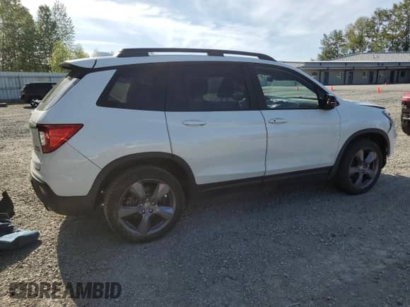 2020 Honda Passport Touring с VIN 5FNYF8H96LB008631, выставлен на аукционе Copart как лот 55956615 с пробегом 87 286 миль миль и Списание • Salvage title. История ставок и продаж доступна на DreamBid. Изображение 3.