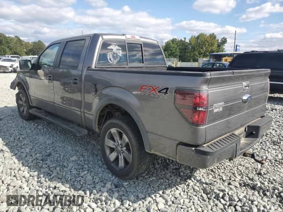 2013 Ford F-150 Lariat with VIN 1FTFW1ET6DFA23450, listed as a Copart auction lot 71629705 with 213,830 mi miles and Salvage title. Bid and sale history available at DreamBid. Image 2.