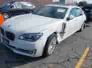 2013 BMW 7 Series 740Li with VIN WBAYE4C51DDW22962, listed as a IAAI auction lot 43249663 with 81,673 mi miles and . Bid and sale history available at DreamBid. Image 2.