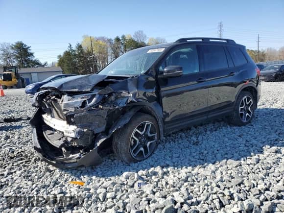 2023 Honda Passport Elite with VIN 5FNYF8H0XPB034110, listed as a Copart auction lot 50567585 with 31,385 mi miles and Salvage title. Bid and sale history available at DreamBid. Image 1.
