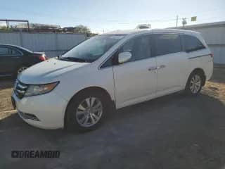 2015 Honda Odyssey EX with VIN 5FNRL5H49FB017019, listed as a Copart auction lot 84981535 with 217,327 mi miles and Clean title. Bid and sale history available at DreamBid. Image 1.