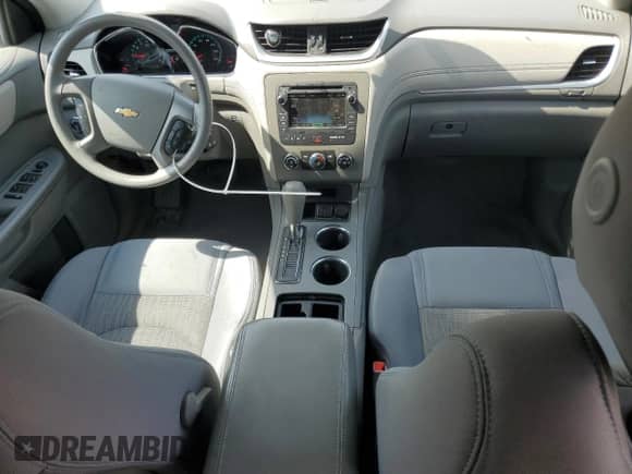 2015 Chevrolet Traverse LS с VIN 1GNKRFED7FJ340060, выставлен на аукционе Copart как лот 53811825 с пробегом 77 757 миль миль и Списание • Salvage title. История ставок и продаж доступна на DreamBid. Изображение 8.