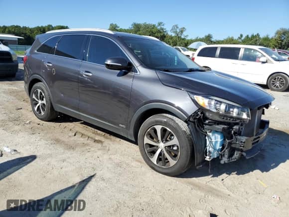 2016 Kia Sorento EX z VIN 5XYPHDA17GG051165, wystawiony jako Copart lot #70700085 z przebiegiem 90 466 mil mil oraz Szkoda całkowita • Salvage title. Historia ofert i sprzedaży dostępna na DreamBid. Obrazek 4.