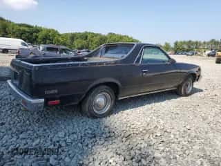 1987 Chevrolet El Camino z VIN 3GCCW80H1HS900796, wystawiony jako Copart lot #69008804 z przebiegiem 99 465 mil mil oraz Czysty tytuł • Clean title. Historia ofert i sprzedaży dostępna na DreamBid. Obrazek 3.