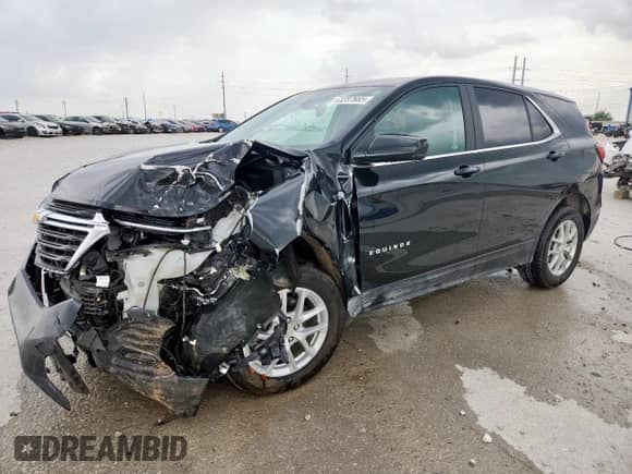 2024 Chevrolet Equinox LT с VIN 3GNAXKEG3RL145011, выставлен на аукционе Copart как лот 63287665 с пробегом 37 334 миль миль и Списание • Salvage title. История ставок и продаж доступна на DreamBid. Изображение 1.