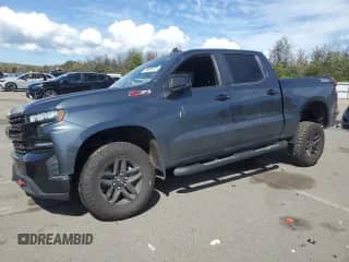 2021 Chevrolet Silverado 1500 LT Trail Boss с VIN 1GCPYFED2MZ194294, выставлен на аукционе Copart как лот 70898445 с пробегом 59 670 миль миль и Списание • Salvage title. История ставок и продаж доступна на DreamBid. Изображение 1.